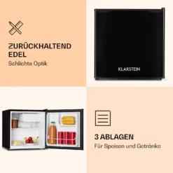 KS50-A Mini-Kühlschrank 46 Liter Mit Eisfach 41 DB -Weinkühlschränke Verkäufe 10010814 de 0004 logo