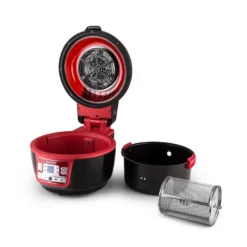 VitAir Turbo Heißluftfritteuse Rot-schwarz 1400W Grillen Backen 9l 18 VitAir Turbo Heißluftfritteuse Rot-schwarz 1400W Grillen Backen 9l -Weinkühlschränke Verkäufe 10028289 yy 0008 titel Klarstein VitAir Heissluftfritteuse