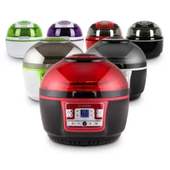 VitAir Turbo Heißluftfritteuse Rot-schwarz 1400W Grillen Backen 9l 21 VitAir Turbo Heißluftfritteuse Rot-schwarz 1400W Grillen Backen 9l -Weinkühlschränke Verkäufe 10028289 yy 0011 variant