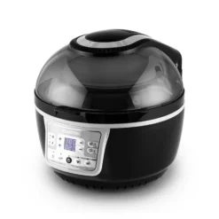 VitAir Turbo Heißluftfritteuse Grau-schwarz 1400W Grillen Backen 9l -Weinkühlschränke Verkäufe 10028290 yy 0007 titel Klarstein VitAir Heissluftfritteuse