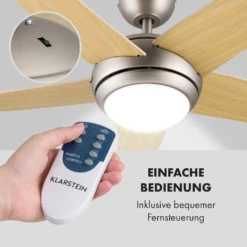 Bolero 2-in-1-Deckenventilator Leuchte 55W 10212m³/h Fernbedienung -Weinkühlschränke Verkäufe 10028291 de 0003 logo