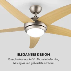 Bolero 2-in-1-Deckenventilator Leuchte 55W 10212m³/h Fernbedienung -Weinkühlschränke Verkäufe 10028291 de 0006 logo