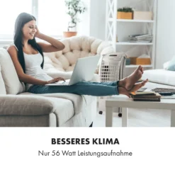 Maxfresh Ventilator Luftkühler 4-in-1 6L-Wassertank 55W Timer-Funktion -Weinkühlschränke Verkäufe 10029393 de 0004 logo