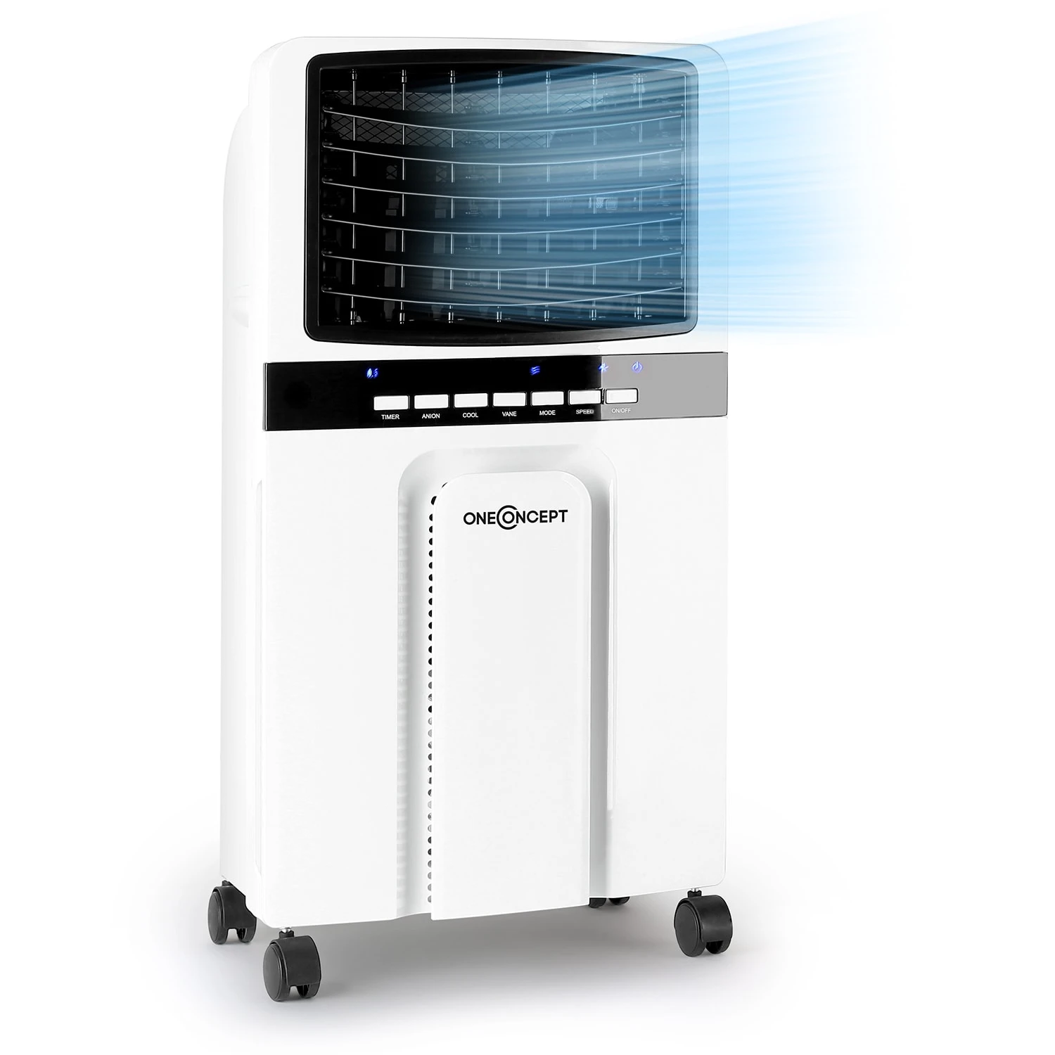 Baltic Blue 3-in-1 Luftkühler 360 M³/h 65 W 6 Ltr Fernbedienung Mobil 1 Baltic Blue 3-in-1 Luftkühler 360 M³/h 65 W 6 Ltr Fernbedienung Mobil