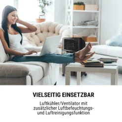 Baltic Black 3-in-1 Luftkühler 360 M³/h 65 W 6 Ltr Fernbedienung Mobil -Weinkühlschränke Verkäufe 10029738 de 0004 logo