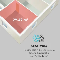 Metrobreeze Rom Klimaanlage 10.000 BTU/3,0 KW EEC A+ -Weinkühlschränke Verkäufe 10029856 de 0005 logo
