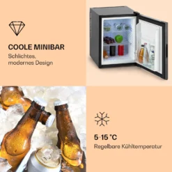 Happy Hour 33 Minibar 33L 5-15°C EEK G 25dB LED-Licht -Weinkühlschränke Verkäufe 10030510 de 0004 logo