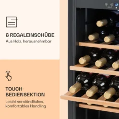 Vinamour 54 Duo Weinkühlschrank 2 Zonen 148 Ltr 54 Fl Touch-Display -Weinkühlschränke Verkäufe 10030714 de 0005 logo