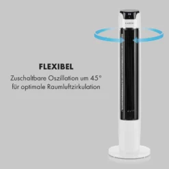 Empire State Turmventilator 37 W Luftdurchsatz: 2200 M³/h Oszillation -Weinkühlschränke Verkäufe 10030980 de 0003 logo