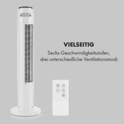 Empire State Turmventilator 37 W Luftdurchsatz: 2200 M³/h Oszillation -Weinkühlschränke Verkäufe 10030980 de 0004 logo