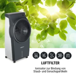 Kingcool 4-in-1 Luftkühler 2340 M³/h 95 W 8 Ltr Mobil Fernbedienung -Weinkühlschränke Verkäufe 10031342 de 0006 usp