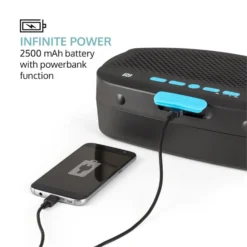 Picknicker Trolley Music Cooler 36l Trolley-Kühlbox BT-Lautsprecher -Weinkühlschränke Verkäufe 10031528 yy 0007 logo auna Picknicker Trolley Music Cooler Kuehlbox blau reedit