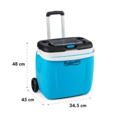 Picknicker Trolley Music Cooler 36l Trolley-Kühlbox BT-Lautsprecher -Weinkühlschränke Verkäufe 10031528 yy 0010 logo auna Picknicker Trolley Music Cooler Kuehlbox blau reedit