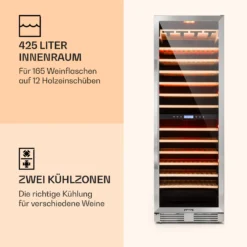 Vinovilla Grande 165 Built-in Duo Weinkühlschrank 425l 165Fl. Glastür -Weinkühlschränke Verkäufe 10032034 de 0003 logo