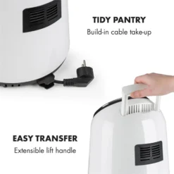 AirVital Heißluftfritteuse 1300W 2,5l CeraPlus-Antihaft Touch Weiß -Weinkühlschränke Verkäufe 10032331 yy 0009 logo Klarstein AirVital Heissluftfritteuse 1300W weiss