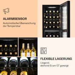 Shiraz 39 Duo Weinkühlschrank 2 Zonen 105l 39 Flaschen -Weinkühlschränke Verkäufe 10032661 de 0006 logo