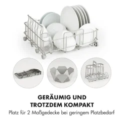 Amazonia Mini Geschirrspülmaschine 6 Programme LED-Display -Weinkühlschränke Verkäufe 10032678 de 0003 logo