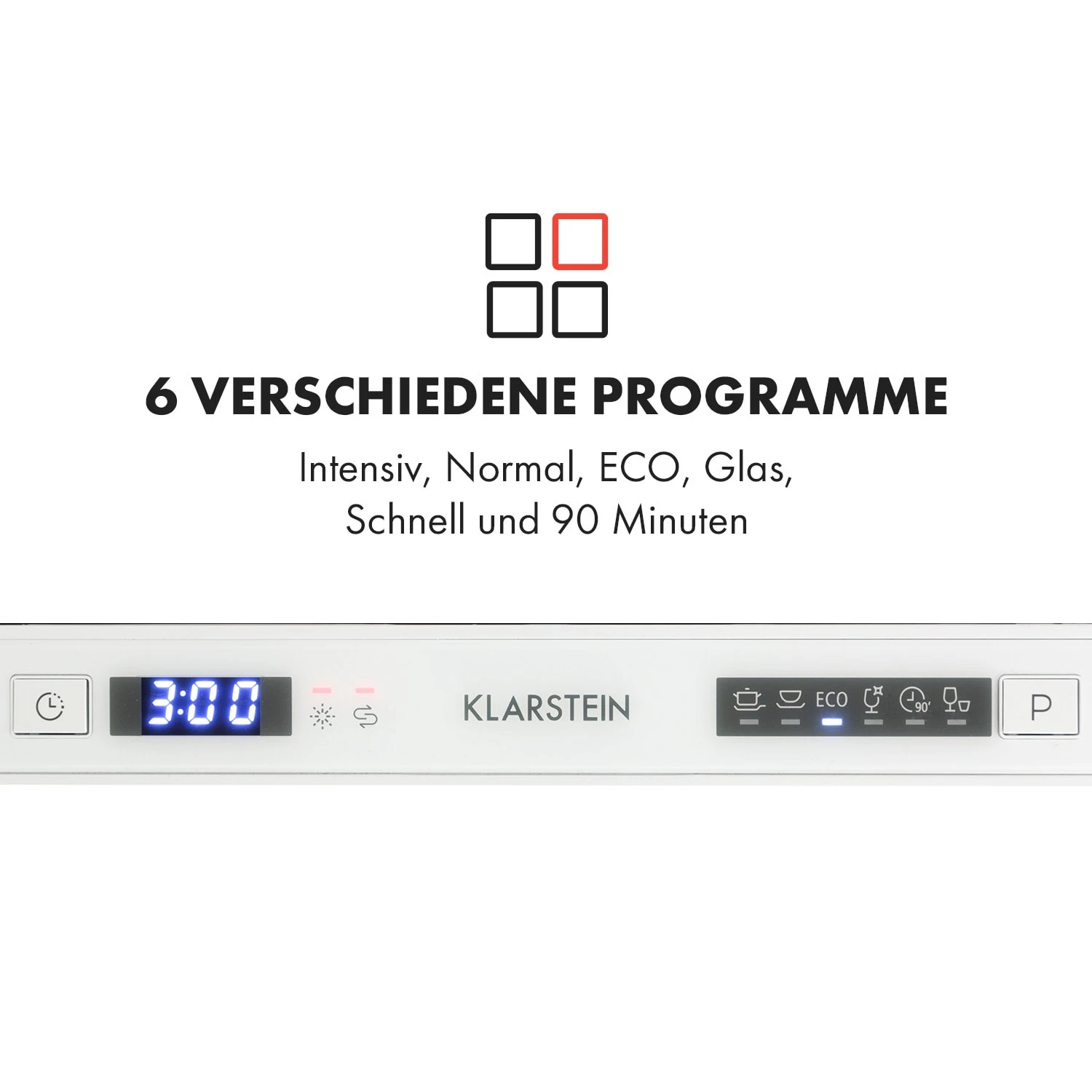 Amazonia 6 Secret Einbau-Geschirrspüler 6 Programme 3 Amazonia 6 Secret Einbau-Geschirrspüler 6 Programme – Bild 3