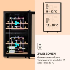 Barossa 34 Duo Weinkühlschrank 34 Fl 80 Ltr 2 Zonen Touch-Steuerung -Weinkühlschränke Verkäufe 10032920 de 0004 logo