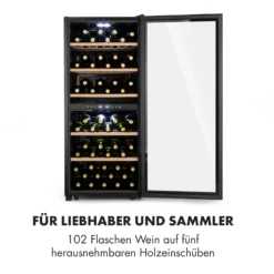 Barossa 102 Duo Weinkühlschrank 102 Fl 226 Ltr 2 Zonen Touch-Steuerung -Weinkühlschränke Verkäufe 10032921 de 0003 logo