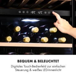 Barossa 102 Duo Weinkühlschrank 102 Fl 226 Ltr 2 Zonen Touch-Steuerung -Weinkühlschränke Verkäufe 10032921 de 0004 logo