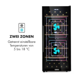 Barossa 102 Duo Weinkühlschrank 102 Fl 226 Ltr 2 Zonen Touch-Steuerung -Weinkühlschränke Verkäufe 10032921 de 0005 logo
