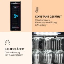 Bellevin 62 Weinkühlschrank 56 Flaschen 5-20°C EEC G -Weinkühlschränke Verkäufe 10032923 de 0005 logo