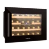 Vinsider 24 Built-In Uno Onyx Einbau-Weinkühlschrank 24 Flaschen 57 L