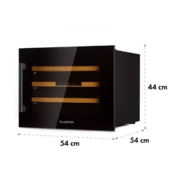 Vinsider 24 Built-In Uno Onyx Einbau-Weinkühlschrank 24 Flaschen 57 L -Weinkühlschränke Verkäufe 10032965 yy 0011 dimensions