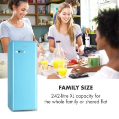 Irene XL Vollraumkühlschrank 240 Liter Retro-Design 11 Irene XL Vollraumkühlschrank 240 Liter Retro-Design -Weinkühlschränke Verkäufe 10032979 uk 0004 logo freezer blue