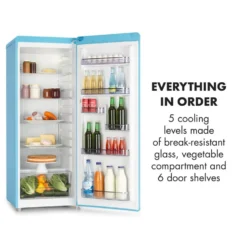 Irene XL Vollraumkühlschrank 240 Liter Retro-Design 12 Irene XL Vollraumkühlschrank 240 Liter Retro-Design -Weinkühlschränke Verkäufe 10032979 uk 0005 logo freezer blue