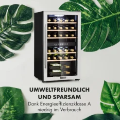 Vinamour 29 Duo Weinkühlschrank 2 Zonen 80L/29 Flaschen 5-22°C Touch -Weinkühlschränke Verkäufe 10033083 de 0006 logo