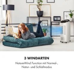 IceWind Plus 4-in-1 Luftkühler 330 M³/h Oszillation Fernbedienung -Weinkühlschränke Verkäufe 10033433 de 0005 logo