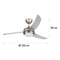 El Paso Deckenventilator & Lampe Ø 132 Cm 10.344 M³/h 180 U/min 49 DB -Weinkühlschränke Verkäufe 10033495 yy 0007 logo