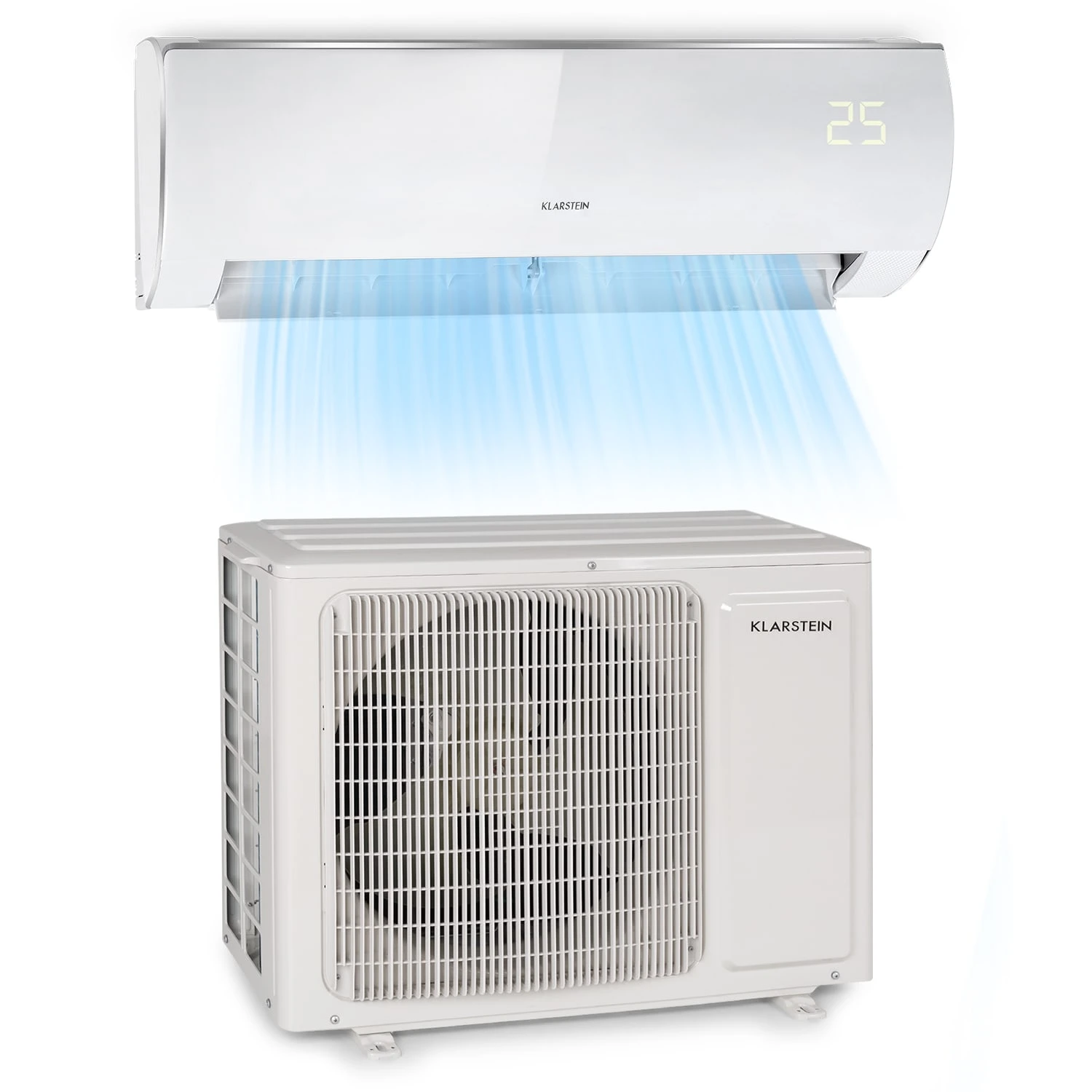 Windwaker Eco Split-Klimaanlage 12.000 BTU/3,5 KW Luftdurchsatz 680 M³/h Max. A++ 1 Windwaker Eco Split-Klimaanlage 12.000 BTU/3,5 KW Luftdurchsatz 680 M³/h Max. A++