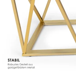 Black Onyx II Couchtisch 50x55x35cm (BxHxT) Marmor Gold / Schwarz -Weinkühlschränke Verkäufe 10034023 de 0005 logo