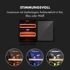 Vinovilla 43 Built-In Duo Onyx Weinkühlschrank 129l 43 Fl. 2 Zonen -Weinkühlschränke Verkäufe 10034155 de 0003 logo