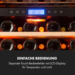 Vinovilla 43 Built-In Duo Onyx Weinkühlschrank 129l 43 Fl. 2 Zonen -Weinkühlschränke Verkäufe 10034155 de 0004 logo