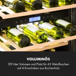 Vinovilla 43 Built-In Duo Onyx Weinkühlschrank 129l 43 Fl. 2 Zonen -Weinkühlschränke Verkäufe 10034155 de 0005 logo
