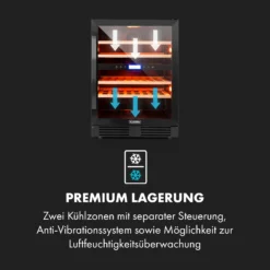 Vinovilla 43 Built-In Duo Onyx Weinkühlschrank 129l 43 Fl. 2 Zonen -Weinkühlschränke Verkäufe 10034155 de 0006 logo