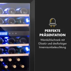 Vinovilla 43 Built-In Duo Onyx Weinkühlschrank 129l 43 Fl. 2 Zonen -Weinkühlschränke Verkäufe 10034155 de 0007 logo