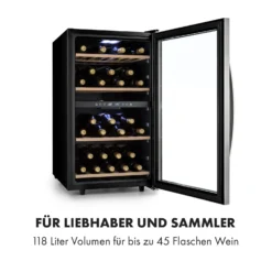Vinamour 45 DuoWeinkühlschrank 2 Zonen 118 Ltr / 45 Fl 5-18 °C -Weinkühlschränke Verkäufe 10034216 de 0003 logo