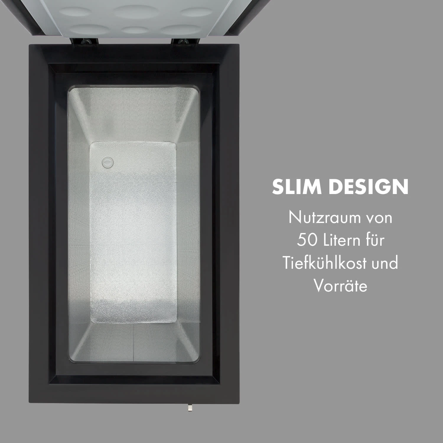 Iceblokk 50 Gefriertruhe Freistehend 51 L Korb Abschließbar 3 Iceblokk 50 Gefriertruhe Freistehend 51 L Korb Abschließbar – Bild 3