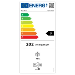 Iceblokk 80 Gefriertruhe Freistehend 78 L Korb Abschließbar -Weinkühlschränke Verkäufe 10034437 energy label