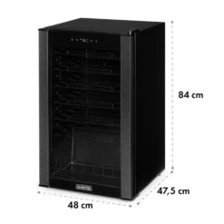 Vinomatica 36 Uno Weinkühlschrank 95l Touch-Bedienfeld 85W 4-18 °C -Weinkühlschränke Verkäufe 10034466 yy 0009 logo Klarstein Vinomatica Weinkuehlschrank 95l schwarz