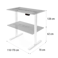 Multidesk Comfort Höhenverstellbarer Schreibtisch Elektrisch 62-128 Cm 17 Multidesk Comfort Höhenverstellbarer Schreibtisch Elektrisch 62-128 Cm -Weinkühlschränke Verkäufe 10034476 yy 0009 logo