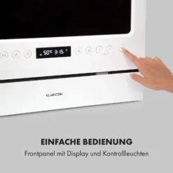 Azuria Geschirrspülmaschine 1380W 6,5L 6 Gedecke Schwarze Glasfront -Weinkühlschränke Verkäufe 10034510 de 0004 logo