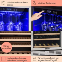 Vinovilla Grande 127 Built-in Uno Weinkühlschrank 320 Ltr 127 Fl. LED -Weinkühlschränke Verkäufe 10034524 DE 0005 usp