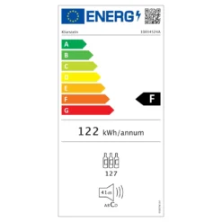 Vinovilla Grande 127 Built-in Uno Weinkühlschrank 320 Ltr 127 Fl. LED -Weinkühlschränke Verkäufe 10034524 energy label