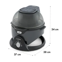 VitAir Pommesmaster Heißluftfritteuse 360° 1400W 50-240°C Timer -Weinkühlschränke Verkäufe 10034529 yy 0011 logo Klarstein VitAir Swing Heissluftfritteuse schwarz